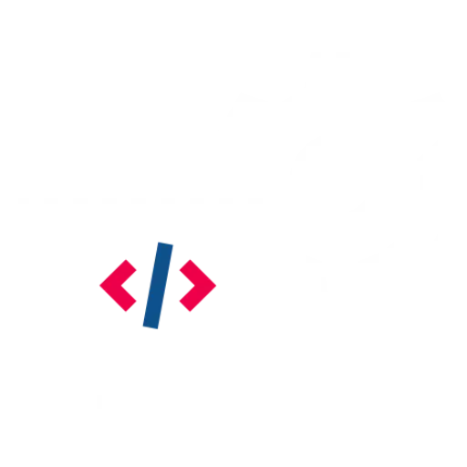 Incident response icon: computer monitor with gear and code symbol.